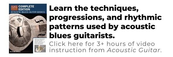 acoustic blues guitar basics video lessons