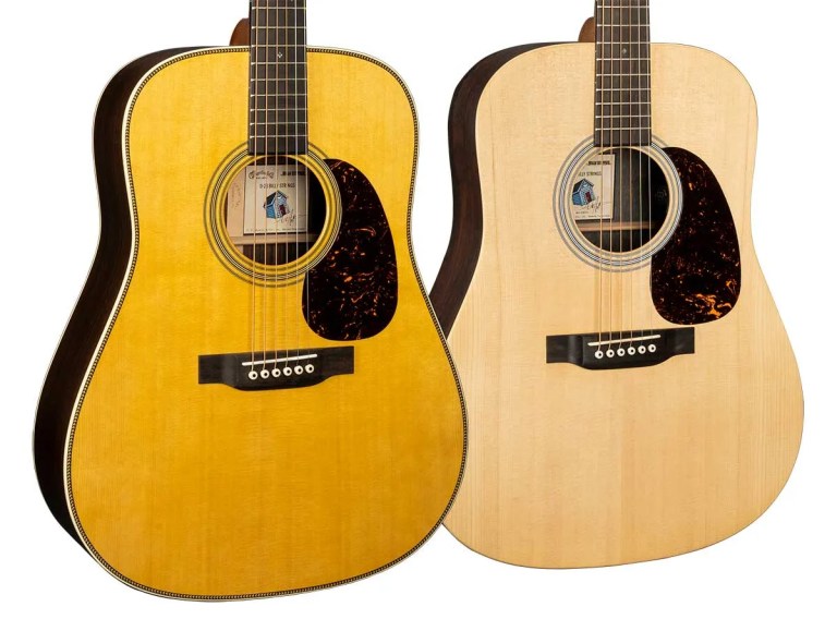 Martin-D-28-and-D-X2E-BILLY-STRINGS